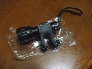 Impulse buy: Bike-mounted LED Flashlight