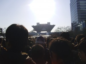 Crowds Right Outside Big Sight - Day 3