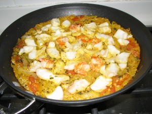 Seafood Paella