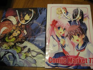 Comiket Official Bag and Circle Pakurusu Bag
