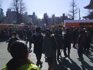Stalls Outside Temple
