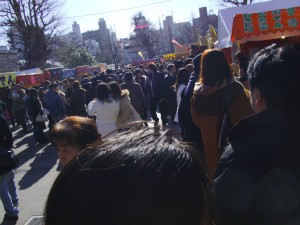 Food stalls outside Senso-ji