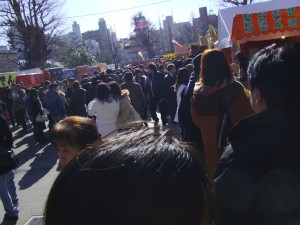 Food stalls outside Senso-ji