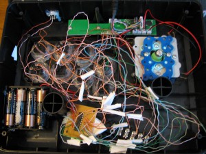 Wires everywhere!