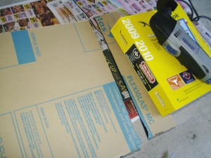 Cutting the acrylic