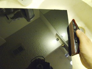 Sanding the edges