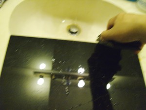 Beveling the edges