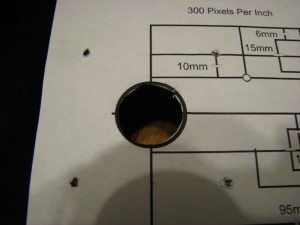 Stick Holes Template