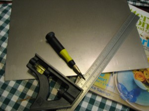 Measuring Out Sheet Metal