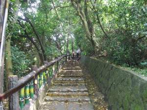 Climbing Yuanshan