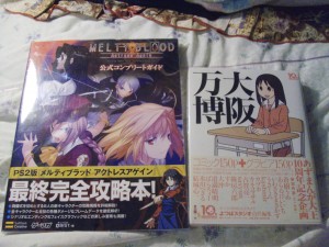 MBAA Guidebook and Azumanga Anniversary Book