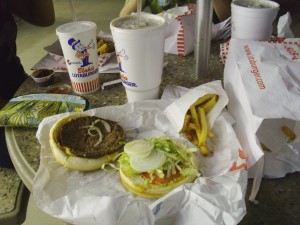Lotaburger and Fries