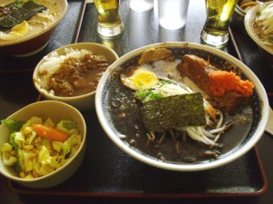 Curry Set with Kuro Ramen