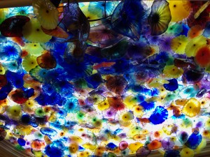 Inexplicably Colorful Ceiling