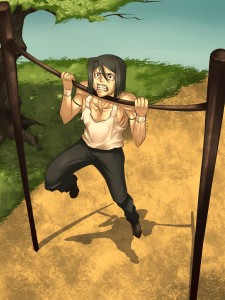 Waver working it