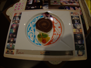 Kyouko and Sayaka Roll Cake