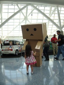 Danbo loves children